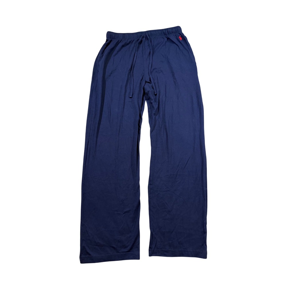 Polo Ralph Lauren Pajama Pants Blue Loungewear Sleep Casual Minimalist Soft M
